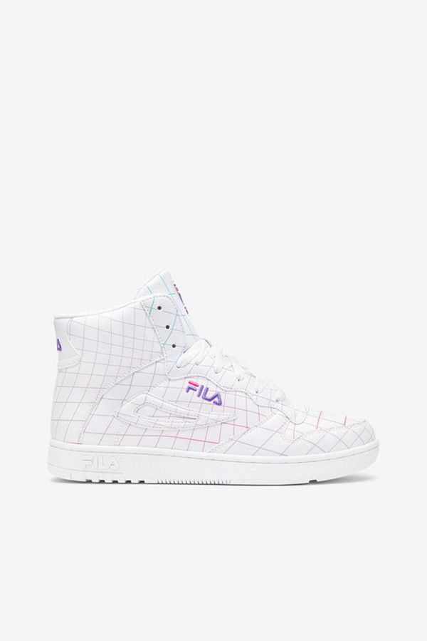 Tênis Fila Mulher Branco/Roxo - Fila Fx-Dsx Mid Loja Online Portugal,BZQL-20865